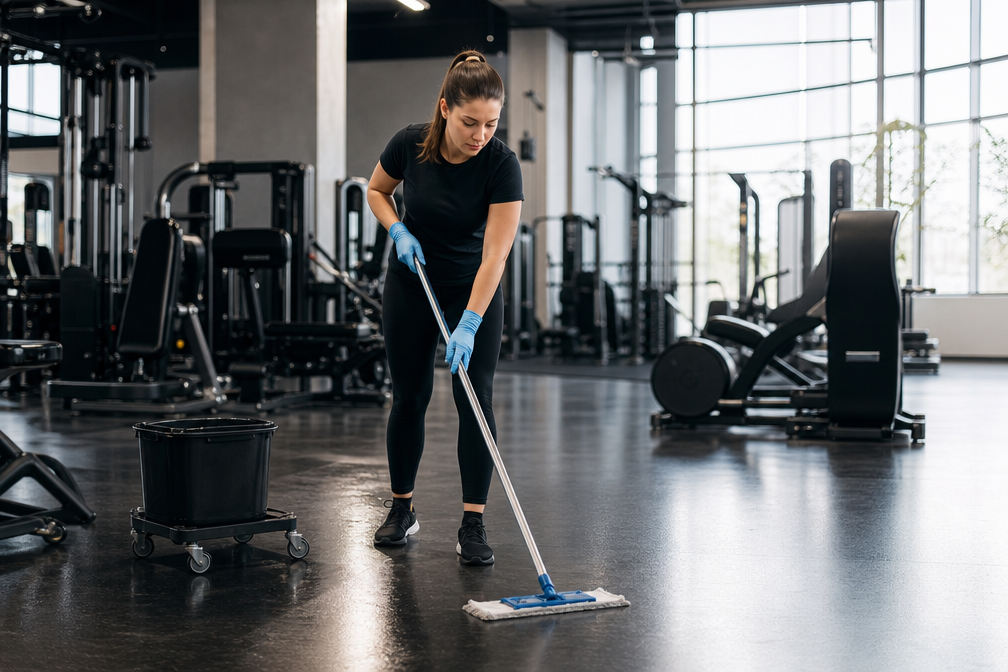 Fitness facility interior